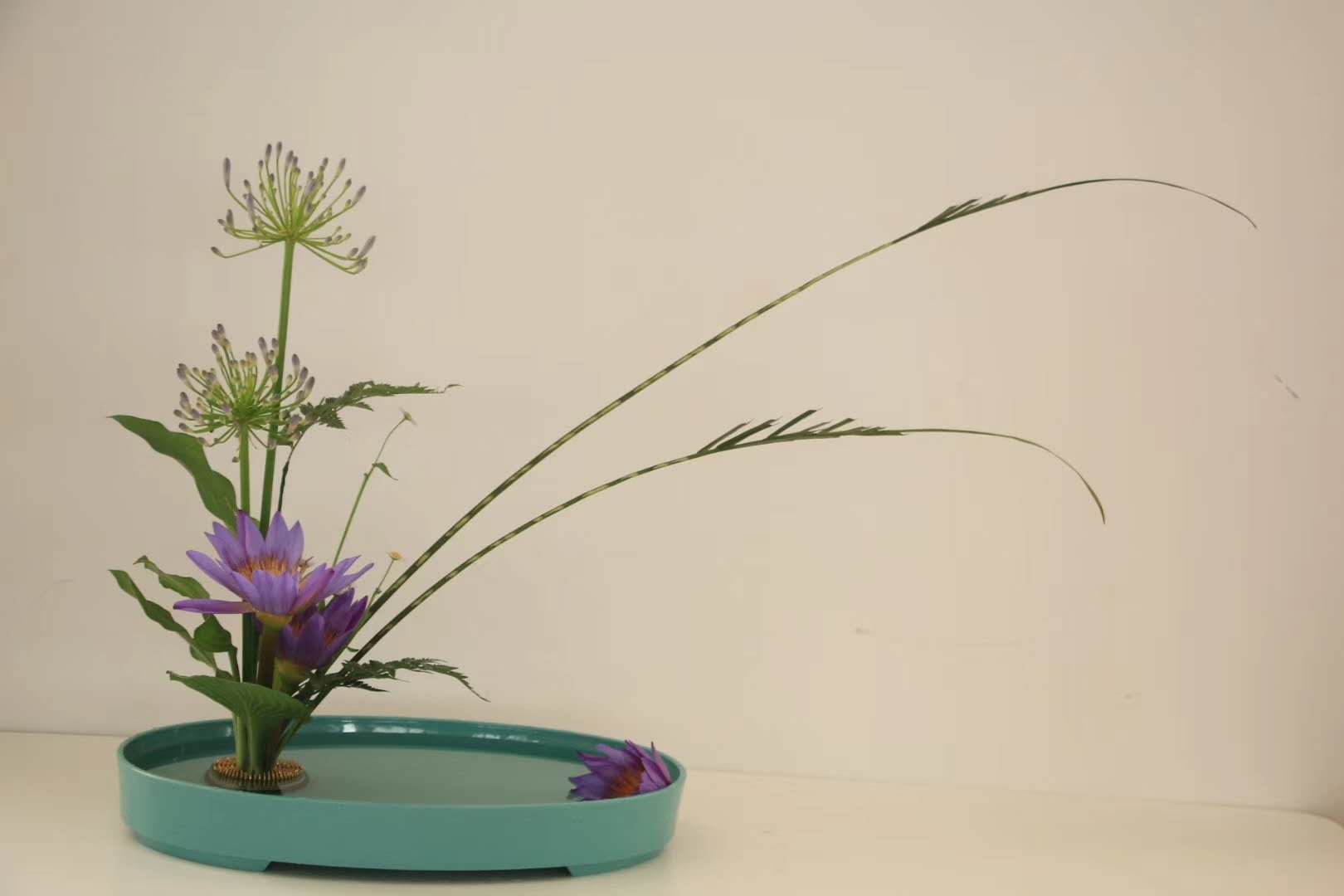 吴越流插花培训班在宁波盘花