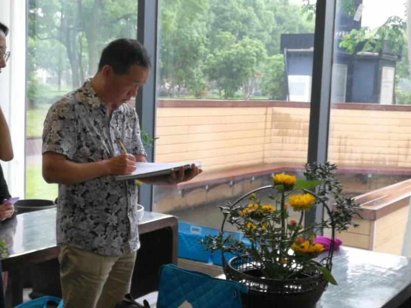 江志清老师 第九期艺花道中国传统插花班学员结业考试作品