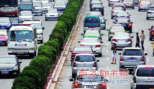 广东：“东风路式”养眼绿化带还要推广