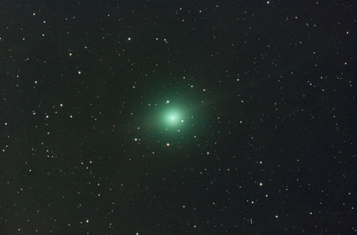 09年1月26日德国出现的鹿林彗星。