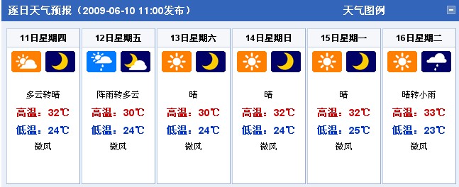 湖北武汉：2009年6月11日-6月16日
