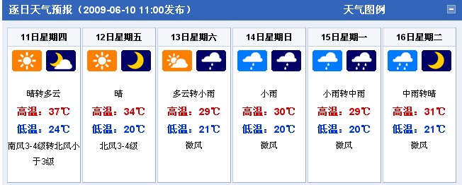 河北石家庄：2009年6月11日-6月16日
