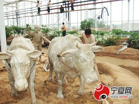 宁夏：青铜峡一百零八塔等十大美景“入住”园艺产业园