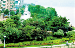 “一线六片”景观 