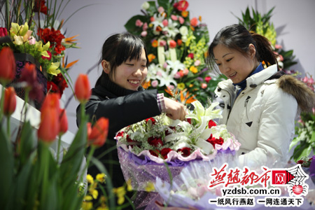重庆：春节情人节双节相会“整蒙”婚庆花店经营者