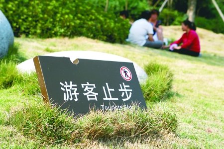 重庆：免费公园现“黄金周后遗症” 八成要补栽植物