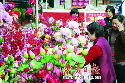中山花市提前火热
