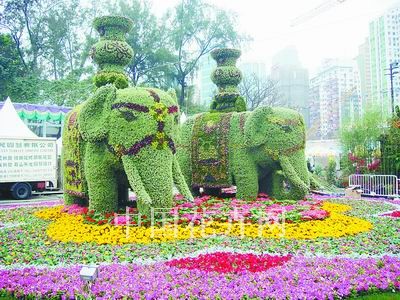 北京作品《太平有象》绿雕获金奖