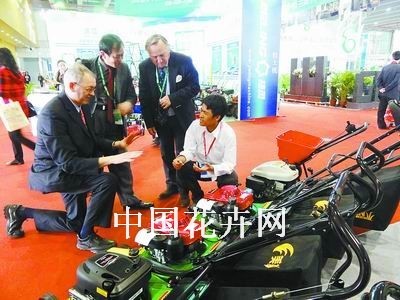 广州园机展吸引大批外国客商