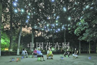 LED营造的美丽星空