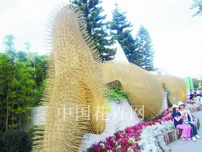 台北花博会竹材创意小品