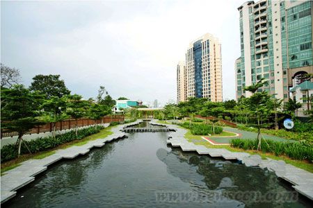 新加坡亚历桑德拉运河水上景观项目