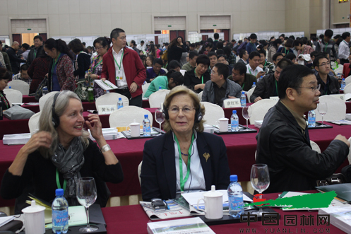 2012中国•杭州世界屋顶绿化大会会议现场