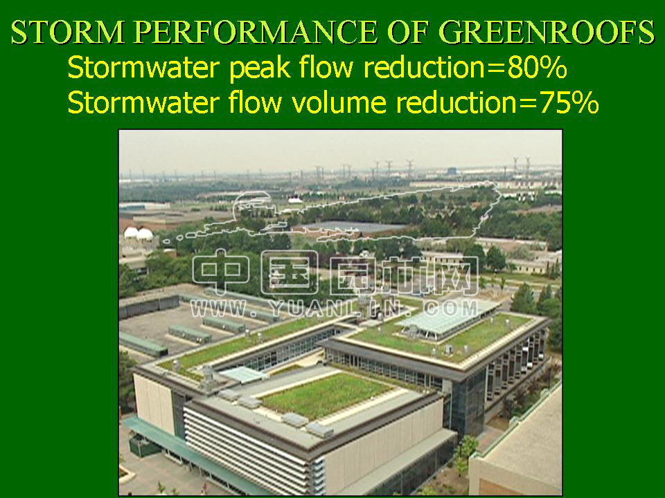 Green roof project presentation of Toronto