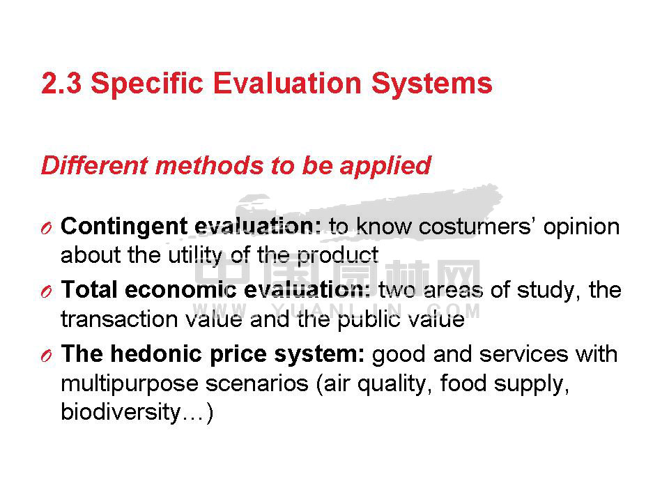 A methodological approach of green urban market