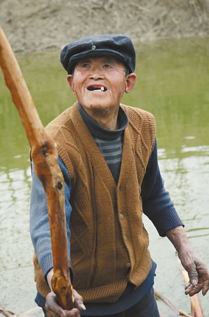 老汉的目标是建生态湿地