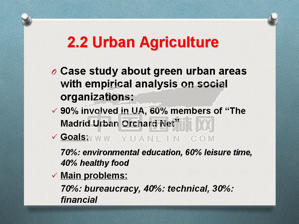 Urban Greening in Spain De Felipe and Briz
