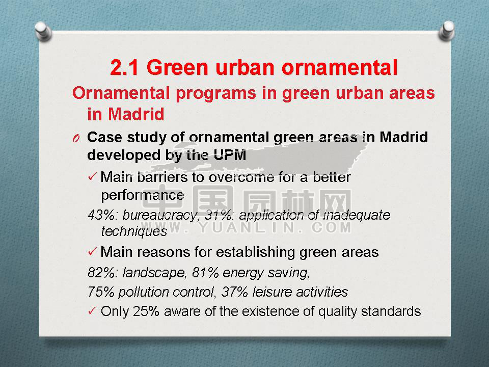 Urban Greening in Spain De Felipe and Briz