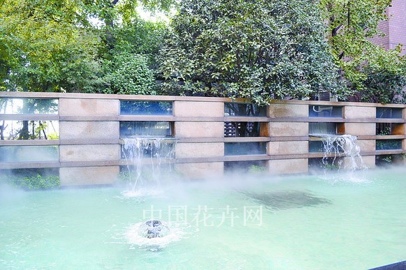 曼妙水景雾升腾 特色资材（图）