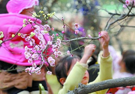 花再美，咱也得抵住去“摘”的诱惑啊！ 