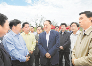 江西省委书记苏荣在新余市进行专题调研