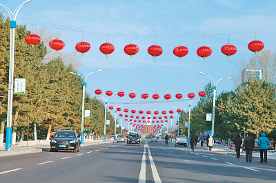 整洁靓丽的街道