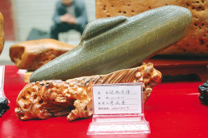 百石争艳 福建浦城举办首届奇石展
