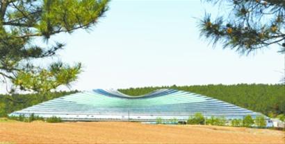 牛河梁国家考古遗址公园第二地点祭祀保护展示工程外景