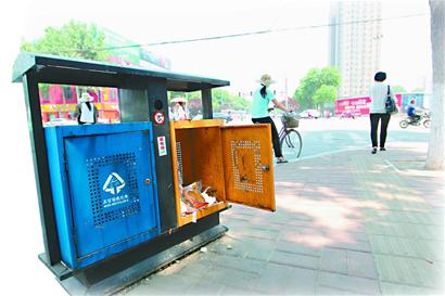 济南槐荫区：不到100天 垃圾桶盗损500个