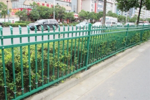 隔离带。