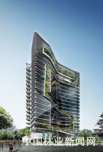 杨经文设计的"生物气候摩天大楼"不靠外形夸张而靠内在品质而令人神往