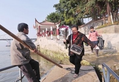 福州市千年金山寺新增候船亭浮雕墙新妆迎客