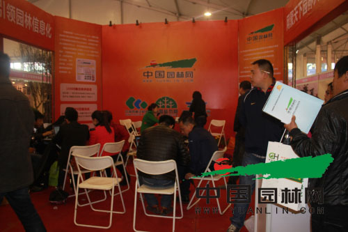 中国园林网在2013中国（萧山）花木节上人气满满