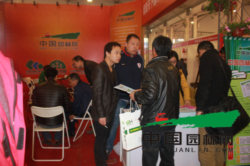 中国园林网在2013中国（萧山）花木节上人气满满