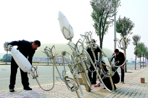 河南三门峡检修维护路灯 亮化城市环境