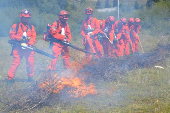 四川：武警阿坝森林支队积极抓好森林防火工作