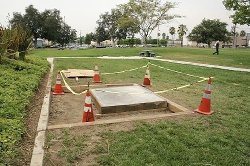 即将修建慰安妇铜像的美国加利福尼亚州格伦代尔公园