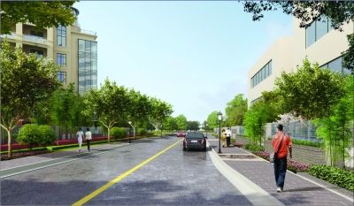 16米的双向道路
