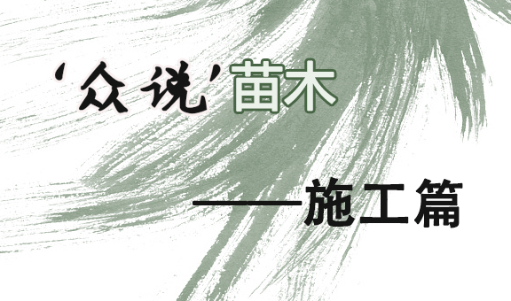 【众说】施工系列1：我们与设计、苗木行业的恩怨情仇