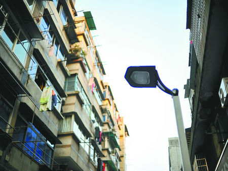 杭州郁家弄小区全部安装LED路灯