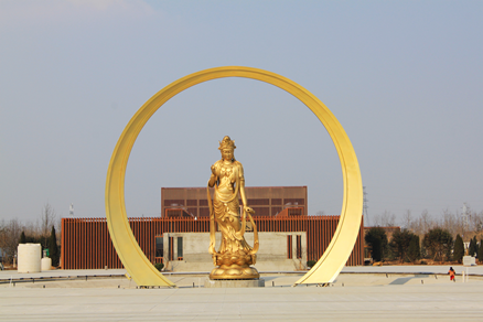 睢宁湿地公园水月禅寺图片